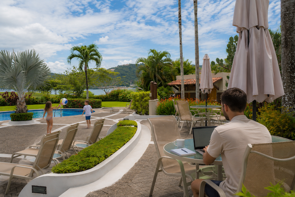 Remote work lifestyle at Los Sueños Resort in Costa Rica