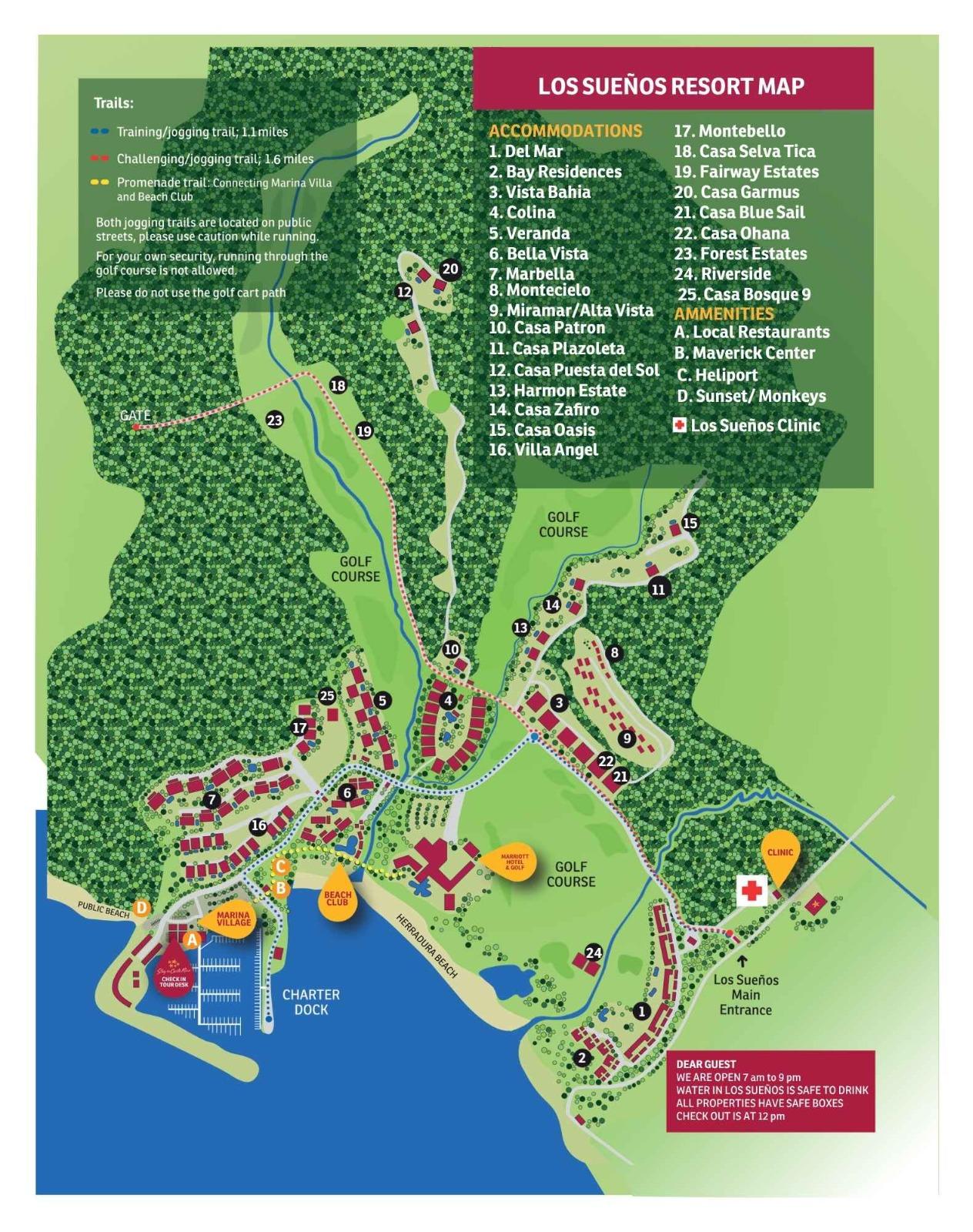 Resort Map and Location